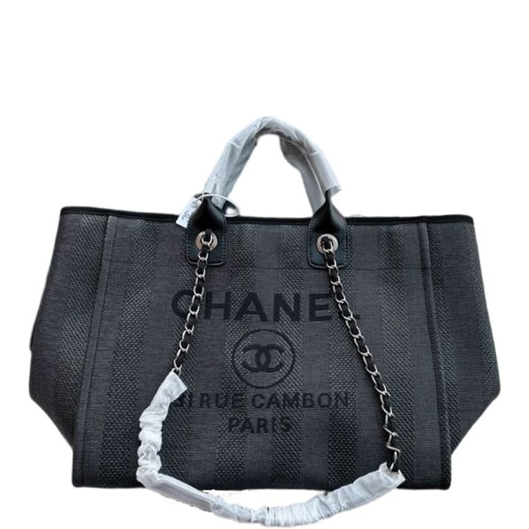 CHL 38CM BLACK DEAUVILLE MEDIUM CANVAS