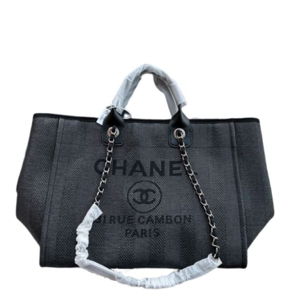 CHL 38CM BLACK DEAUVILLE MEDIUM CANVAS