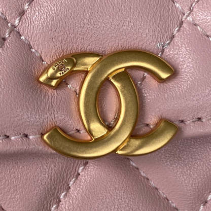 Chanel Clutch With Chain Gold Hardware PiNike For Women, Women’s Handbags, Shoulder Bags 5.7in/14.5cm