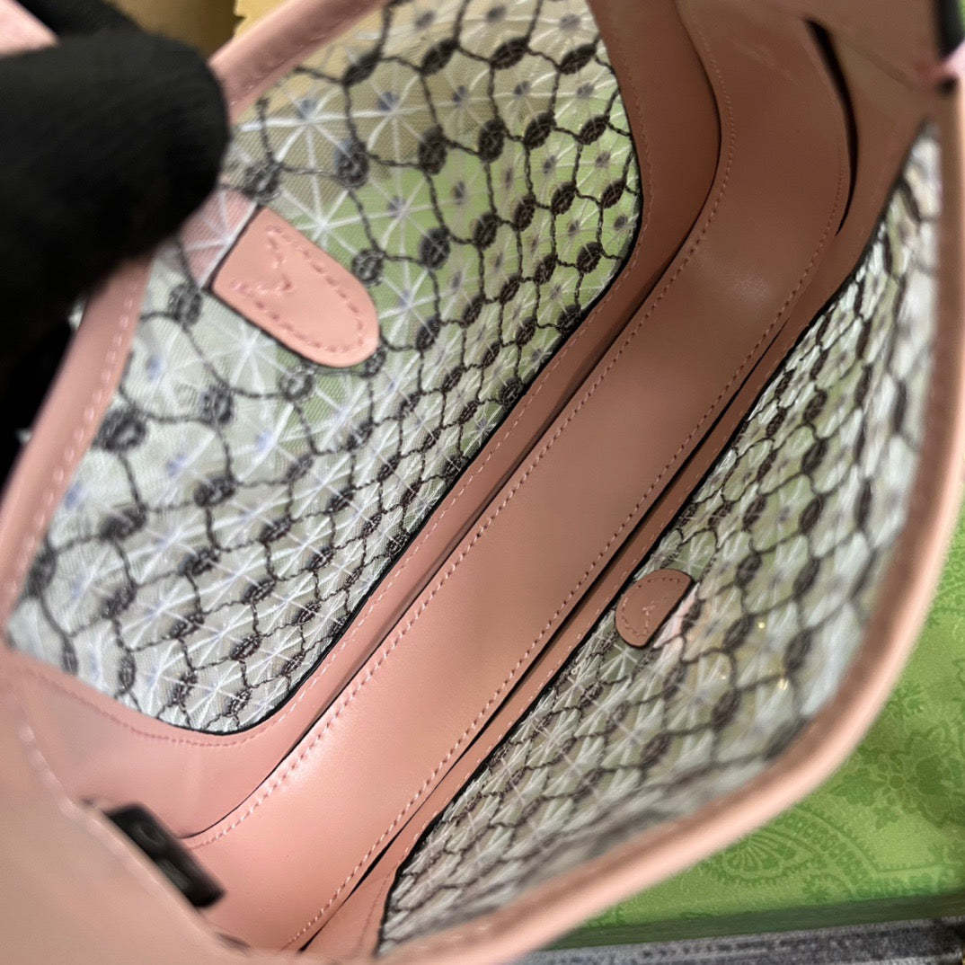 gg Jackie 1961 Mini Shoulder Bag Light Pink For Women, Women’s Bags 7.5in/19cm gg