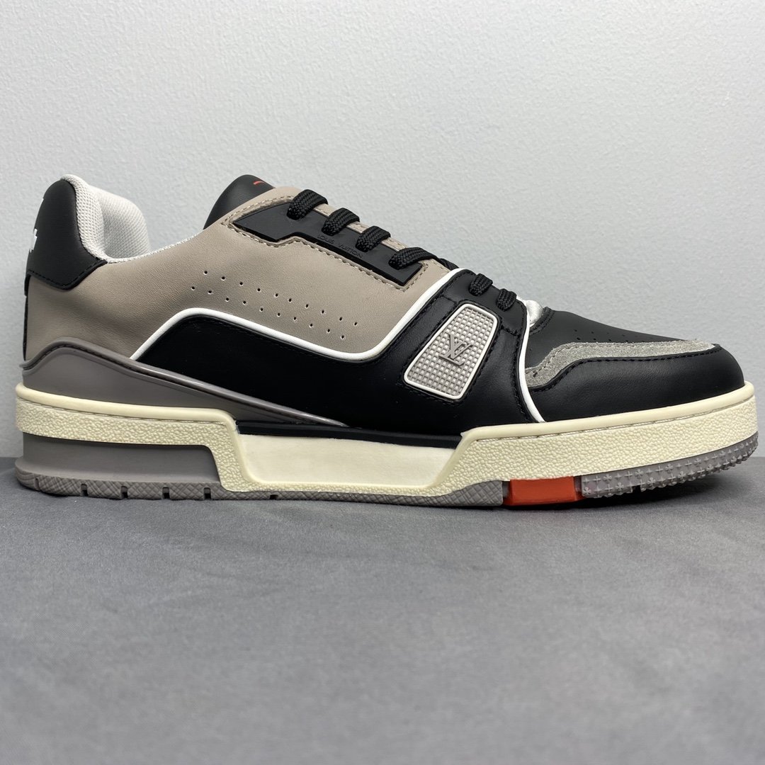 LUV TRAINER SNEAKER MIX OF MATERIALS BLACK/BROWN