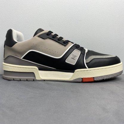 LUV TRAINER SNEAKER MIX OF MATERIALS BLACK/BROWN