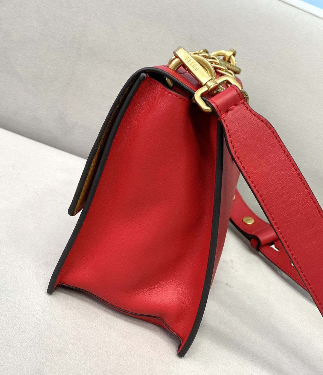 FI Kan U Small Red Bag For Woman 25cm/9.5in