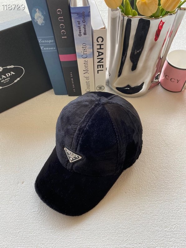 PD BASEBALL CAP SHEEPSKIN BLACK