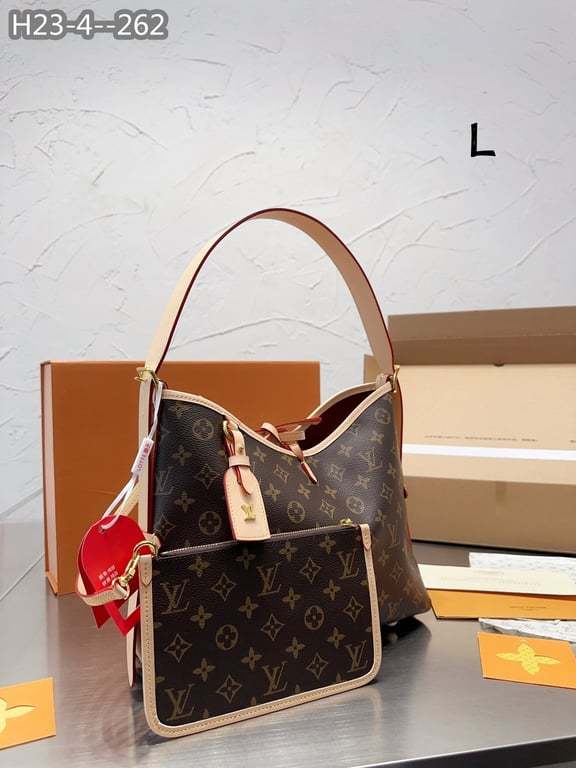 LUV CARRYALL PM BEIGE LINE MONOGRAM CANVAS 30CM M46203