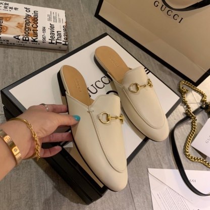 GG WOMEN’S PRINCETOWN SLIPPER WHITE