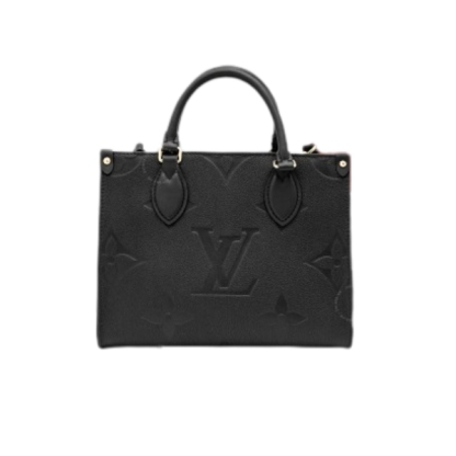 LV ONTHEGO PM BLACK 25CM