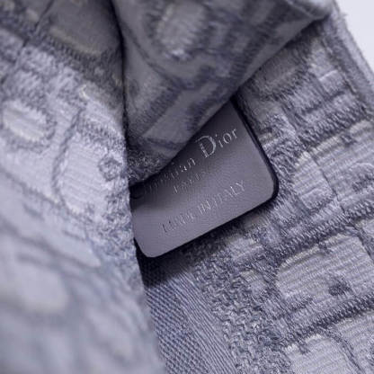 DO Book Tote BIG Handbag 1286m Embroidery LOGO beige mini 22.5cm