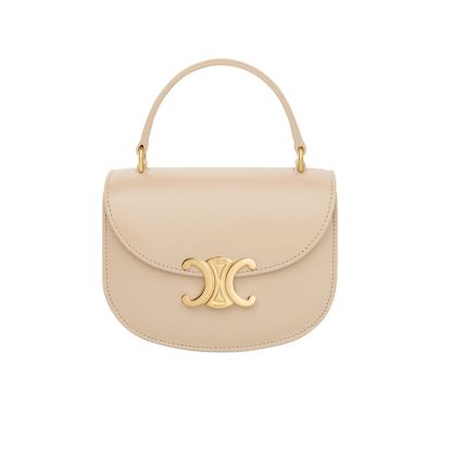 CE MINI BESACE CLEA IN SHINY CALFSKIN NUDE 15CM 10L063ETZ 03ND