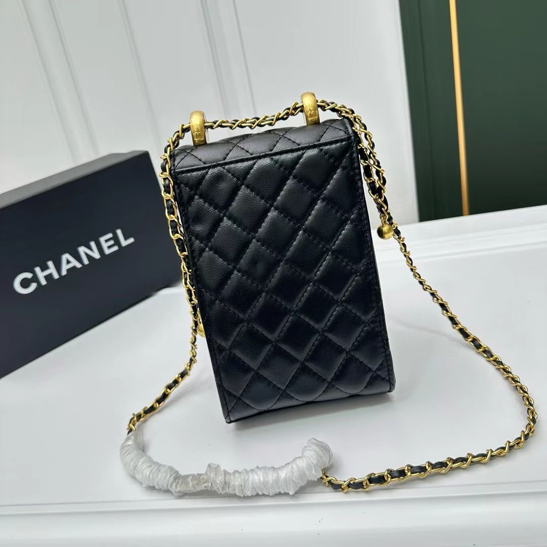 CHL SHOULDER BLACK BAG AP1448L