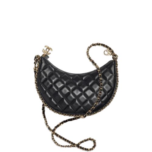 CC SMALL HOBO BAG BLACK 20CM AS3917 B10551 94305