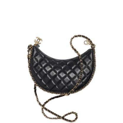 CC SMALL HOBO BAG BLACK 20CM AS3917 B10551 94305