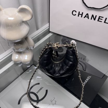 CC SMALL HOBO BAG BLACK 20CM AS3917 B10551 94305