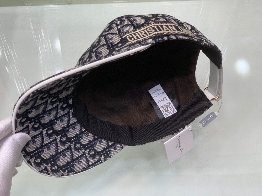 DOR OBLIQUE JACQUARD WITH BAND BASEBALL CAP
