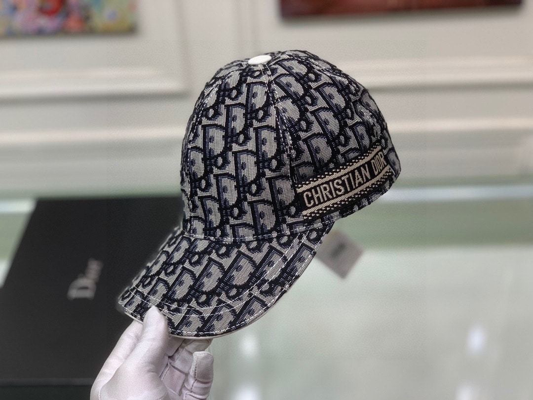 DOR OBLIQUE JACQUARD WITH BAND BASEBALL CAP
