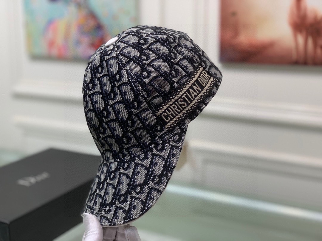 DOR OBLIQUE JACQUARD WITH BAND BASEBALL CAP