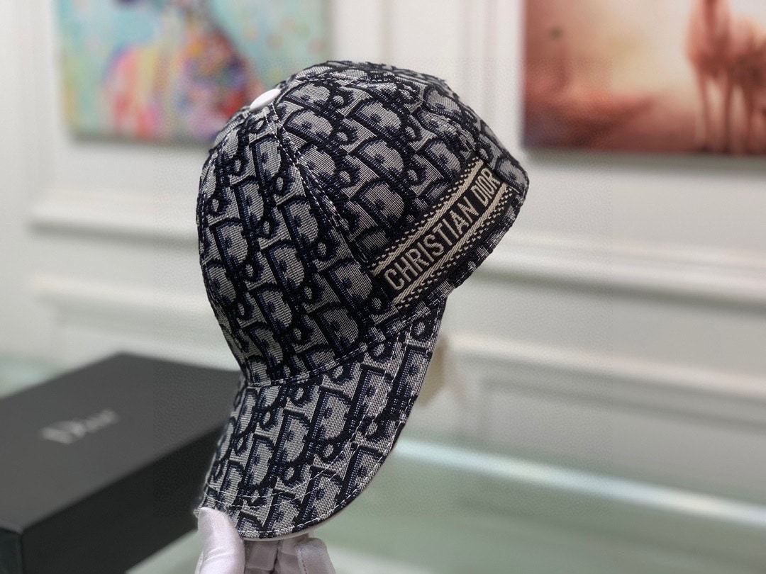 DOR OBLIQUE JACQUARD WITH BAND BASEBALL CAP