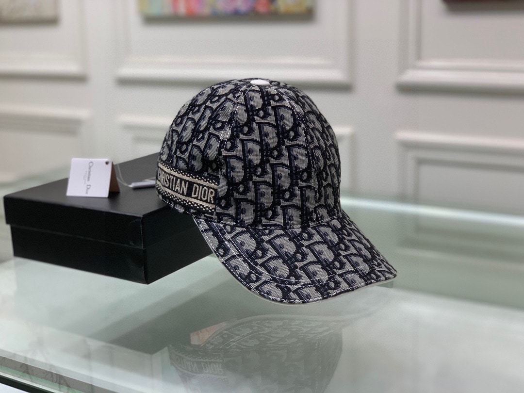 DOR OBLIQUE JACQUARD WITH BAND BASEBALL CAP