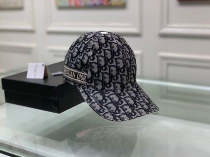 DOR OBLIQUE JACQUARD WITH BAND BASEBALL CAP