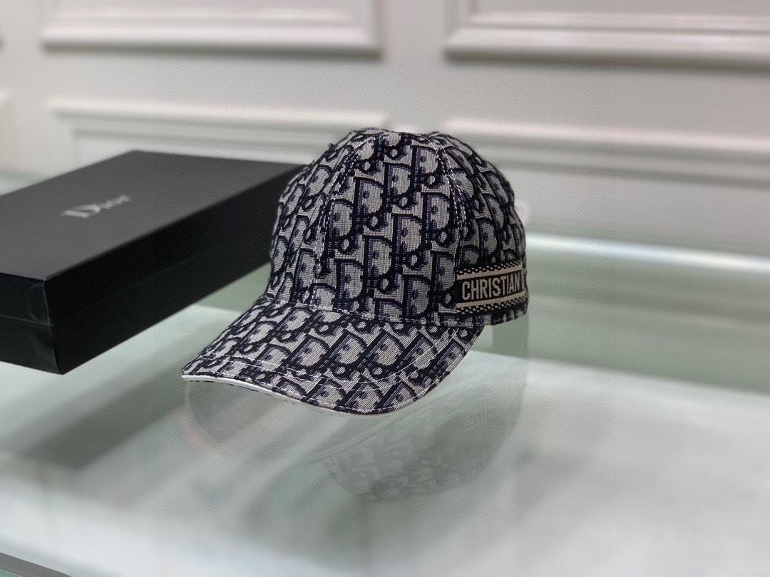 DOR OBLIQUE JACQUARD WITH BAND BASEBALL CAP