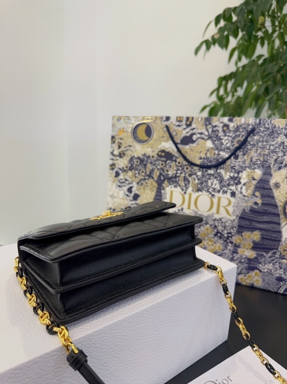 DOR MISS CARO MINI BAG BLACK 19CM S5169UDAXM900