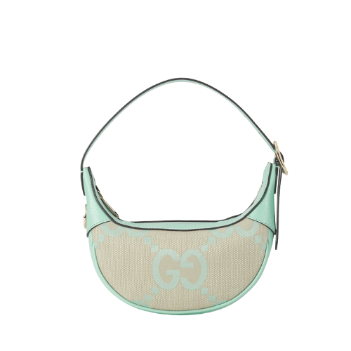 GG OPHIDIA JUMBO GG MINI BAG MINT 21CM  658551 UKMBG 9549