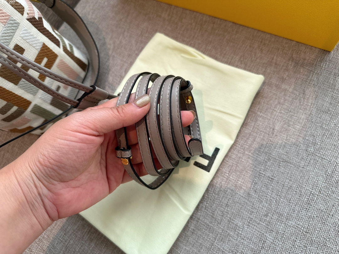 FD MON TRESOR MINI BAG MULTICOLOR CANVAS 18CM 8BS010 APKE F1MB4