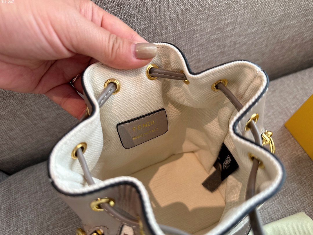 FD MON TRESOR MINI BAG MULTICOLOR CANVAS 18CM 8BS010 APKE F1MB4