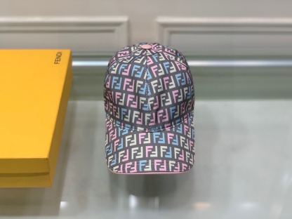 FD FF MOTIF MULTICOLOR CAP GREY