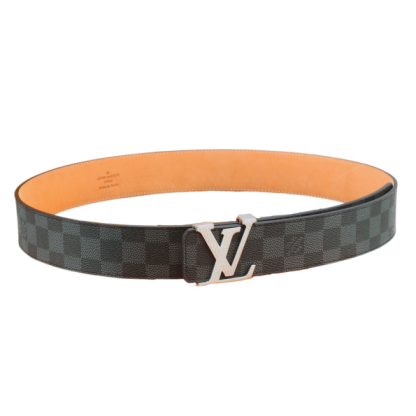 LUV INITIALS 40MM REVERSIBLE BELT SILUVER BUCKLE