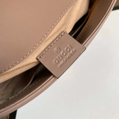 GC-547260 Marmont shoulder bag cross body bags Handbag Leather nude Small size