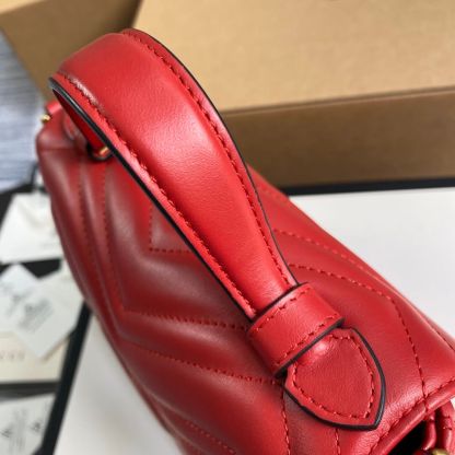 GC-547260 Marmont shoulder bag cross body bags Handbag Leather red Small size