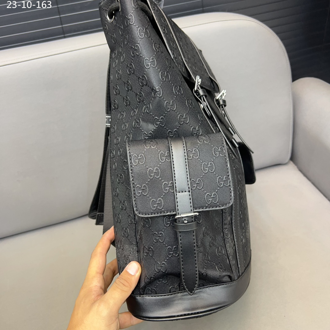 GG JUMBO GG BACKPACK BLACK 42CM