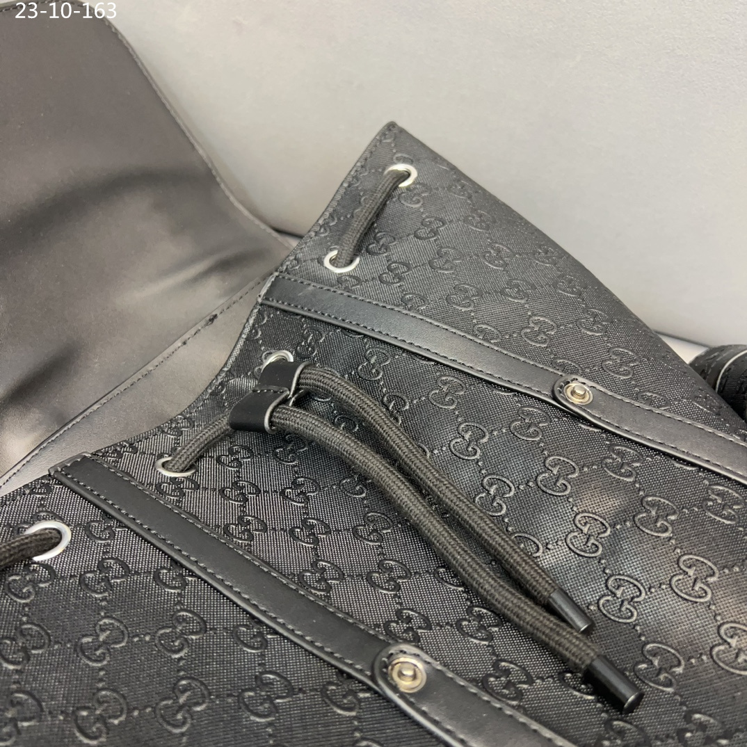 GG JUMBO GG BACKPACK BLACK 42CM