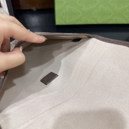 GG NEO VINTAGE GG MEDIUM MESSENGER BAG BEIGE 27CM