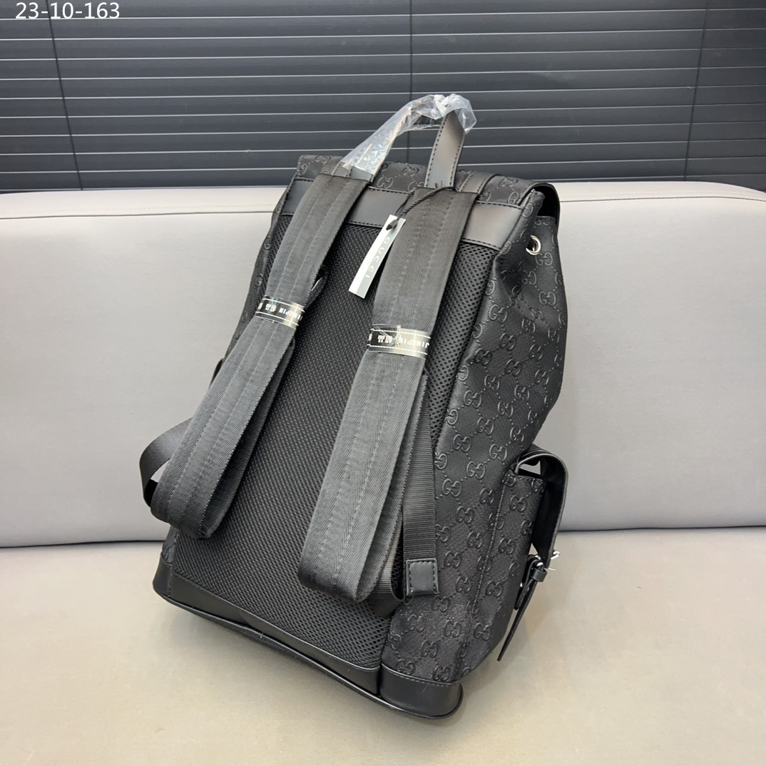 GG JUMBO GG BACKPACK BLACK 42CM