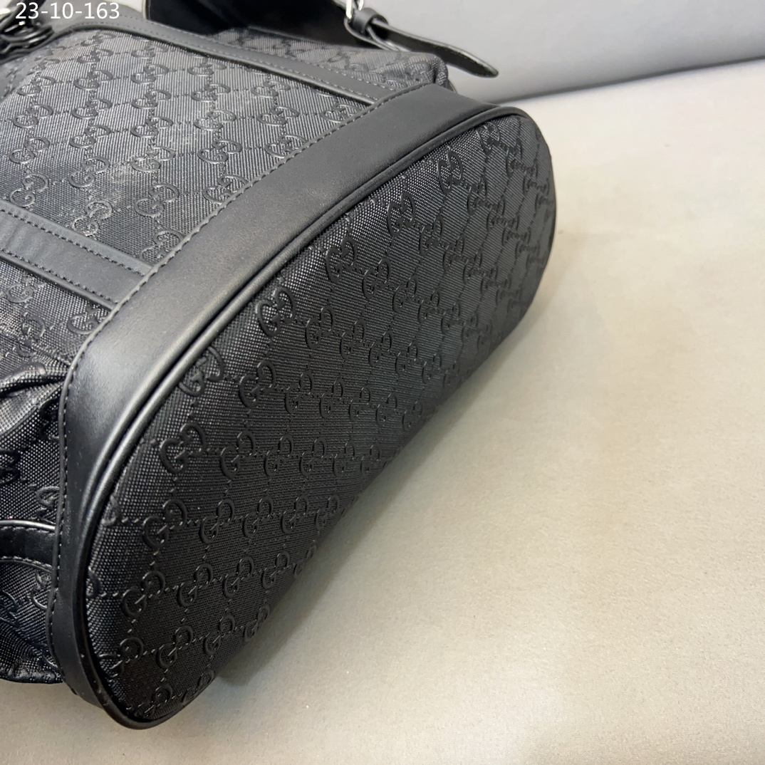 GG JUMBO GG BACKPACK BLACK 42CM