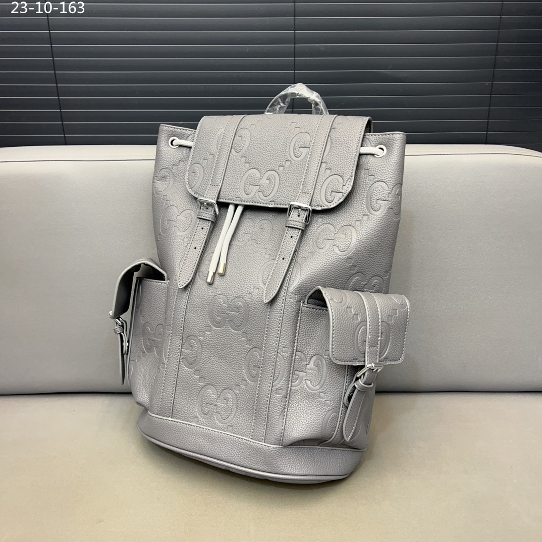 GG JUMBO GG BACKPACK GREY 42CM