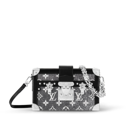 LV PETITE MALLE BLACK AND GREY 19CM M21462