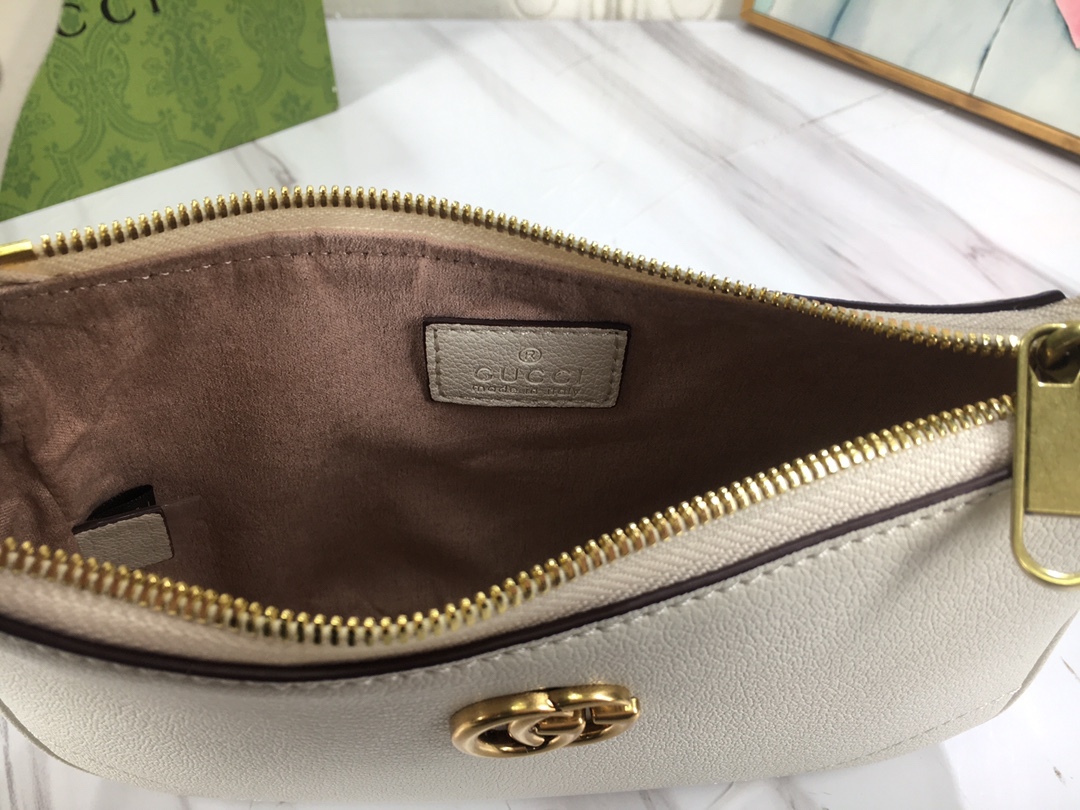 GG APHRODITE MINI SHOULDER BAG 21CM WHITE 739076 AAA9F 9022