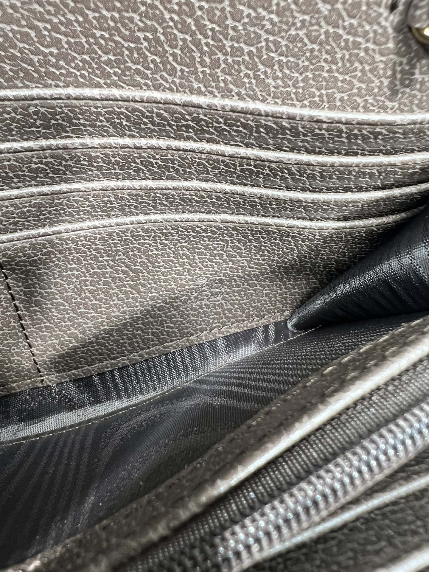 GG OPHIDIA JUMBO GG CONTINENTAL WALLET DARK BROWN 19.5CM 726497 UKMBG 8480