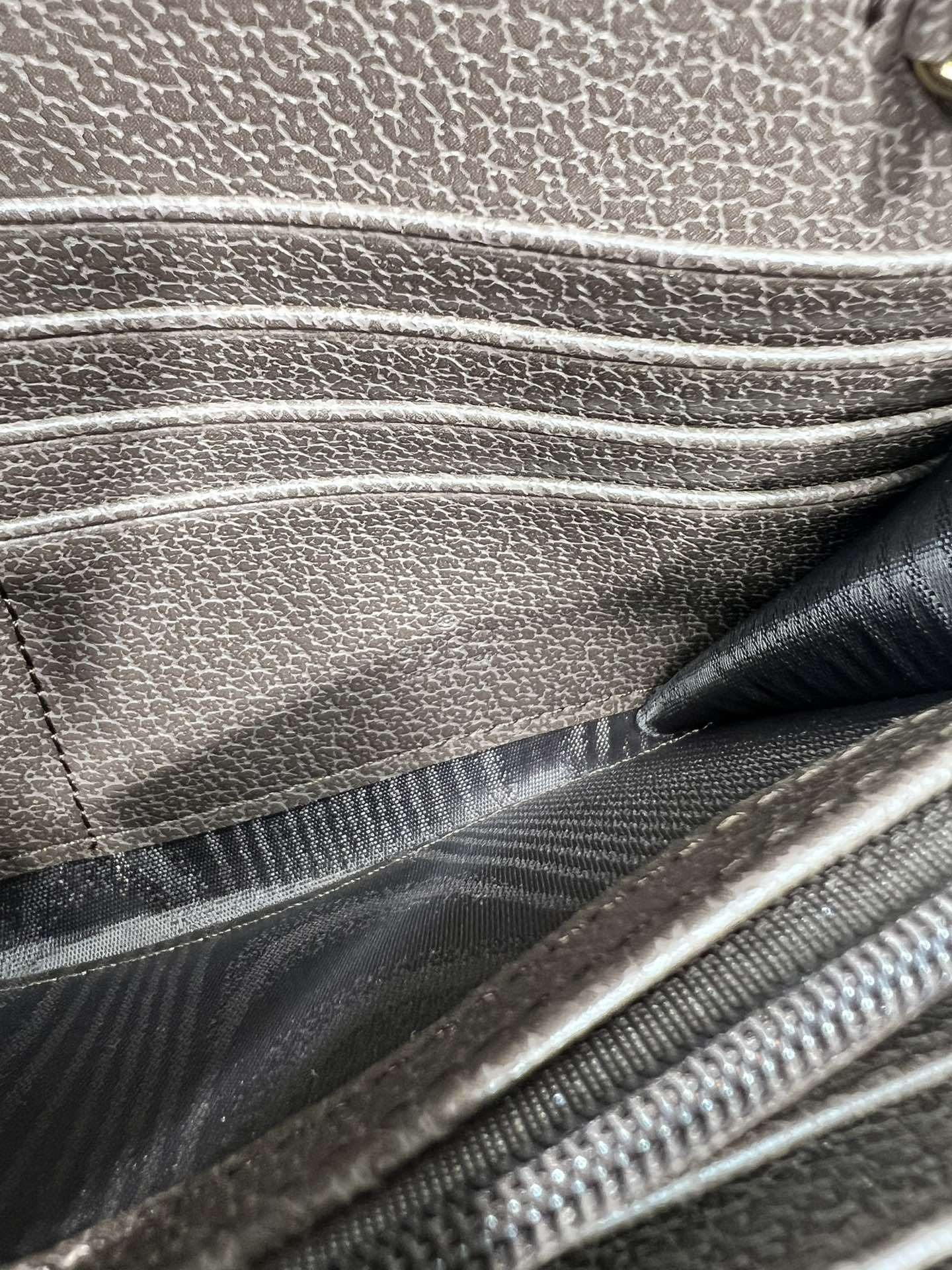 GG OPHIDIA JUMBO GG CONTINENTAL WALLET DARK BROWN 19.5CM 726497 UKMBG 8480