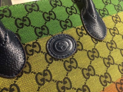 GG MEDIUM TOTE BAG WITH INTERLOCKING G 31CM MULTICOLOR 674148 92THG 8563