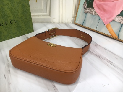 GG APHRODITE MINI SHOULDER BAG 21CM BROWN 739076 AAA9F 2316