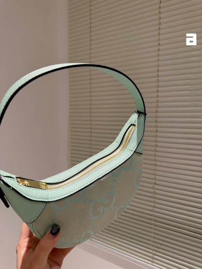 GG OPHIDIA JUMBO GG MINI BAG MINT 21CM  658551 UKMBG 9549