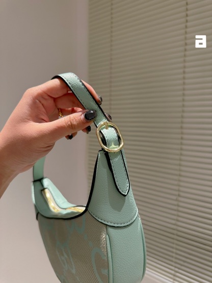 GG OPHIDIA JUMBO GG MINI BAG MINT 21CM  658551 UKMBG 9549