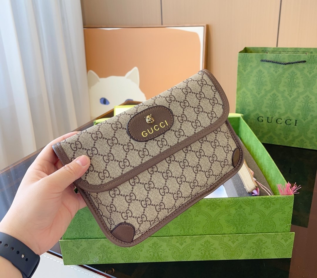 GG NEO VINTAGE GG SUPREME BELT BAG 22CM 493930 9C2VT 8745