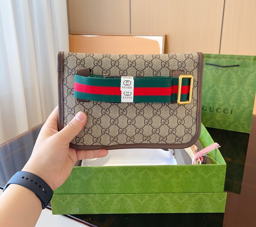 GG NEO VINTAGE GG SUPREME BELT BAG 22CM 493930 9C2VT 8745