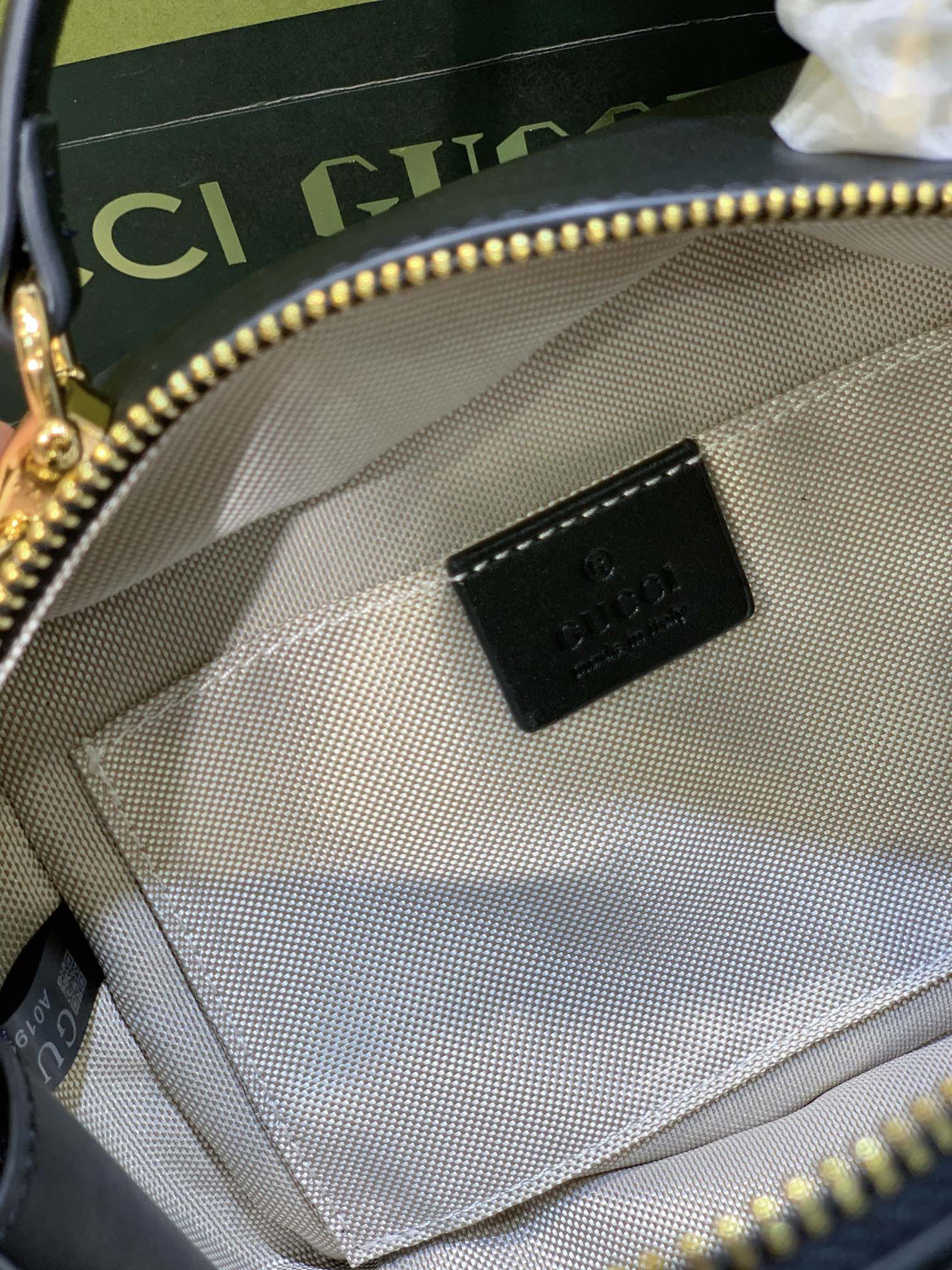 GG BLONDIE TOP HANDLE BAG BLACK 20CM ‎744434 1IV0G 1000