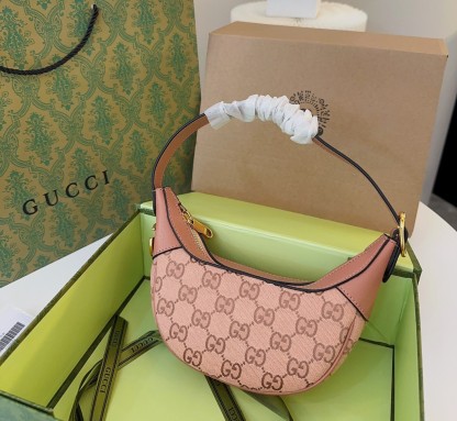 GG OPHIDIA GG MINI BAG PINK ‎20CM 658551 FACC7 5748